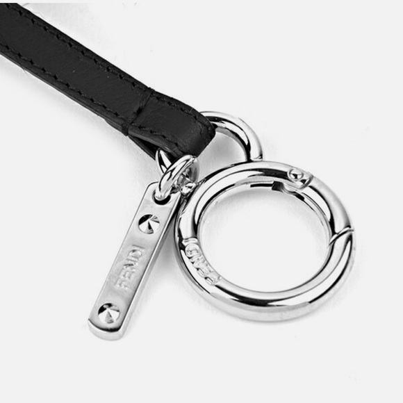 Fendi Keychain Bag Charm Bugs Pink NWT AND BOX - Picture 3 of 3